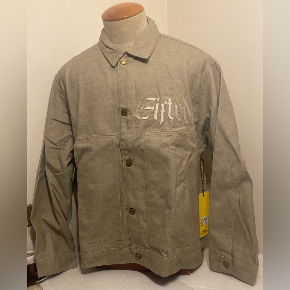 GFTD LAD Mens 2X Denim Style Jacket NWT